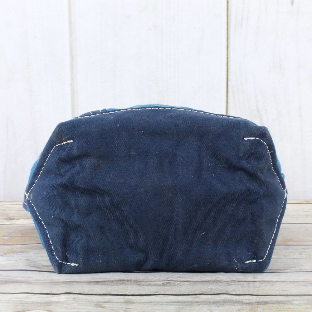 LL BEAN Boat & Tote Canvas Tote Handbag Small - Picture 7 of 9